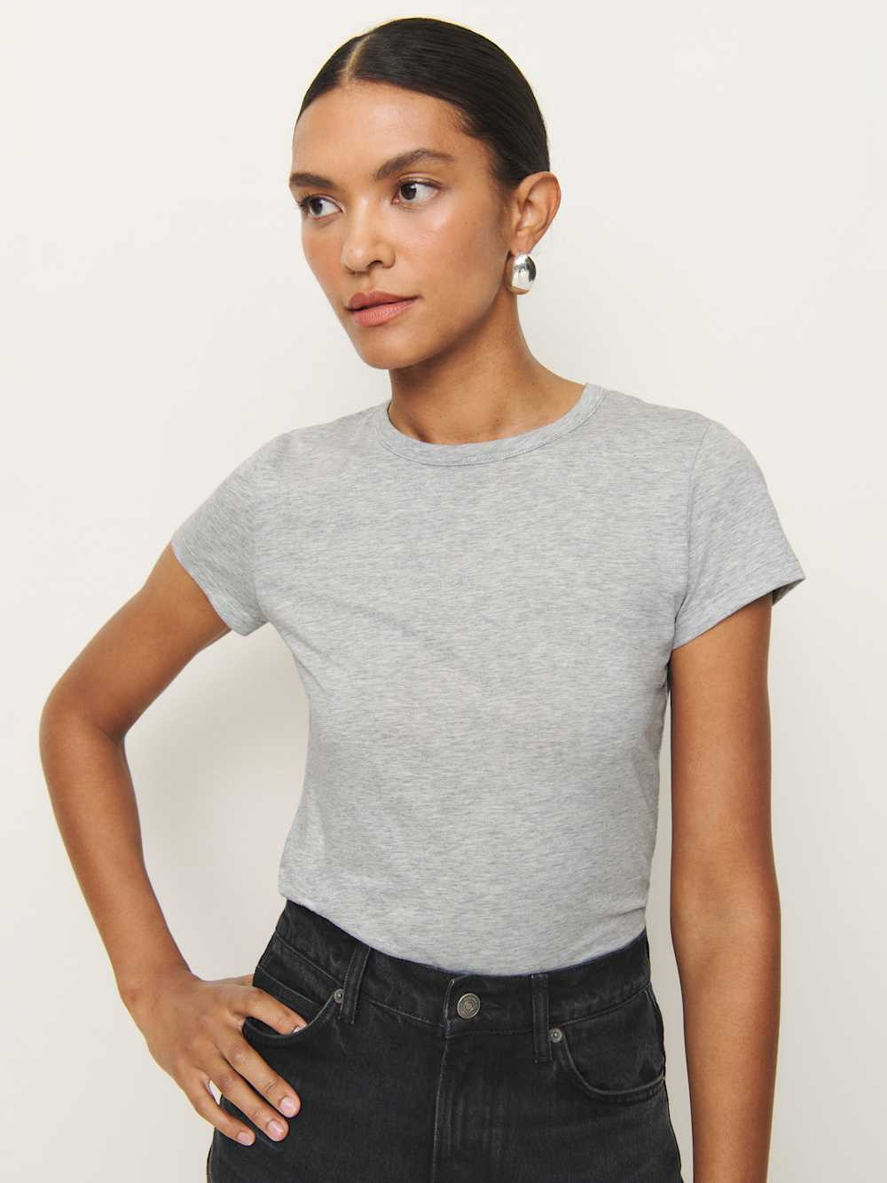 Max Slim Tee | Reformation (Global)