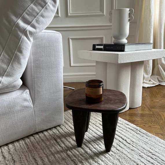 Vintage African Stool  Vintage Side Table or End Table  | Etsy | Etsy (US)