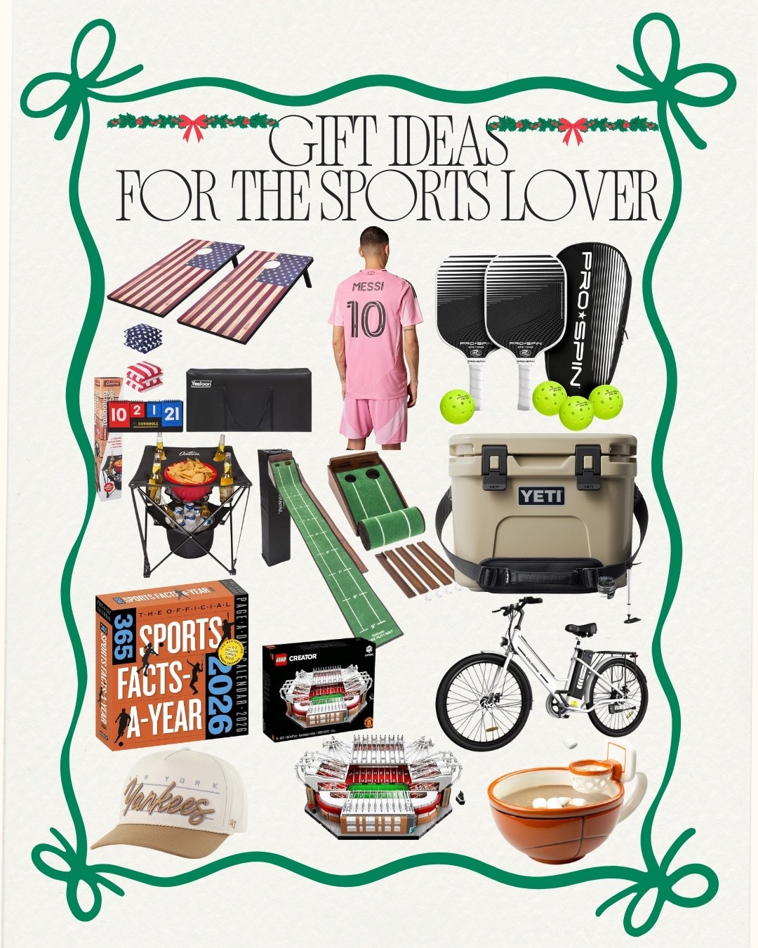Gift ideas for the sports lover 

#LTKMens #LTKGiftGuide #LTKHoliday