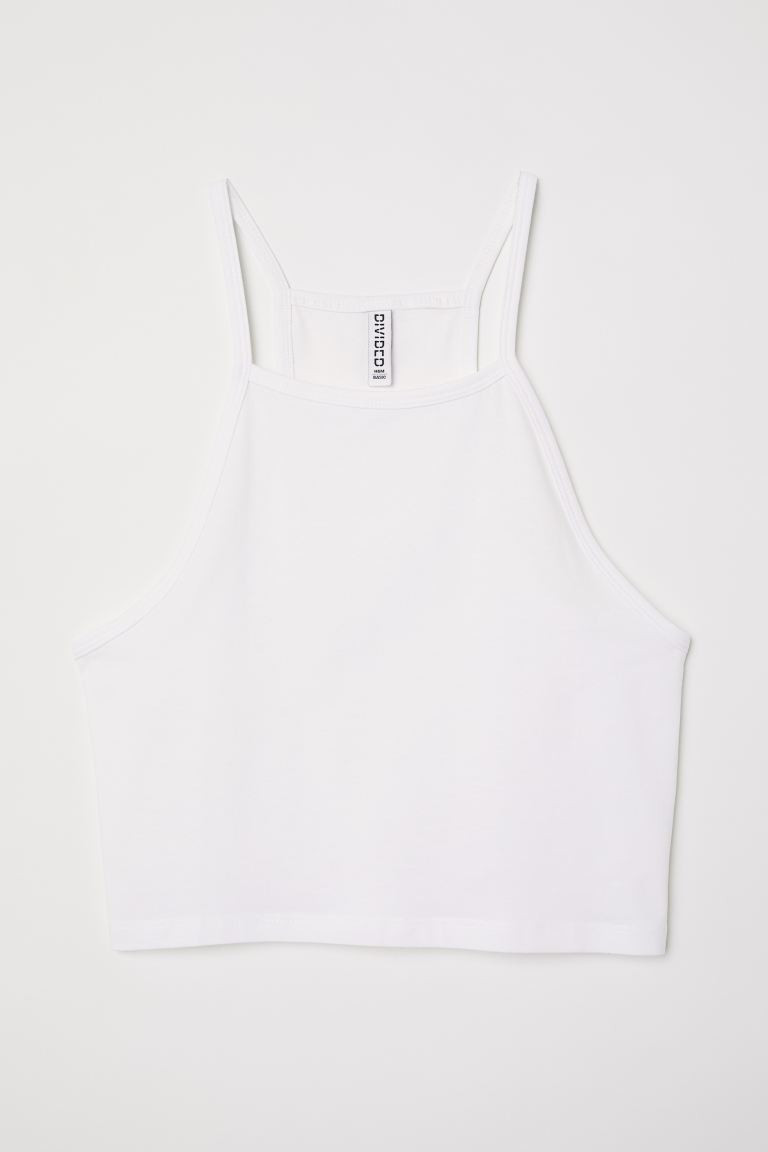 Kurzes Trägertop | H&M (DE, AT, CH, NL, FI)