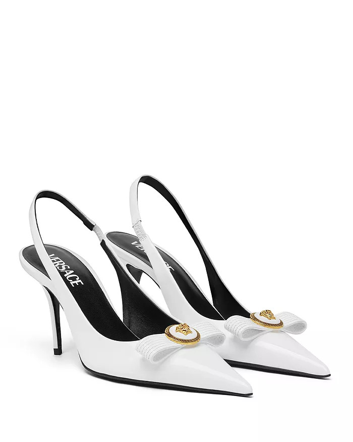 Women's Medusa Bow Slingback Pumps | Bloomingdale's (US)