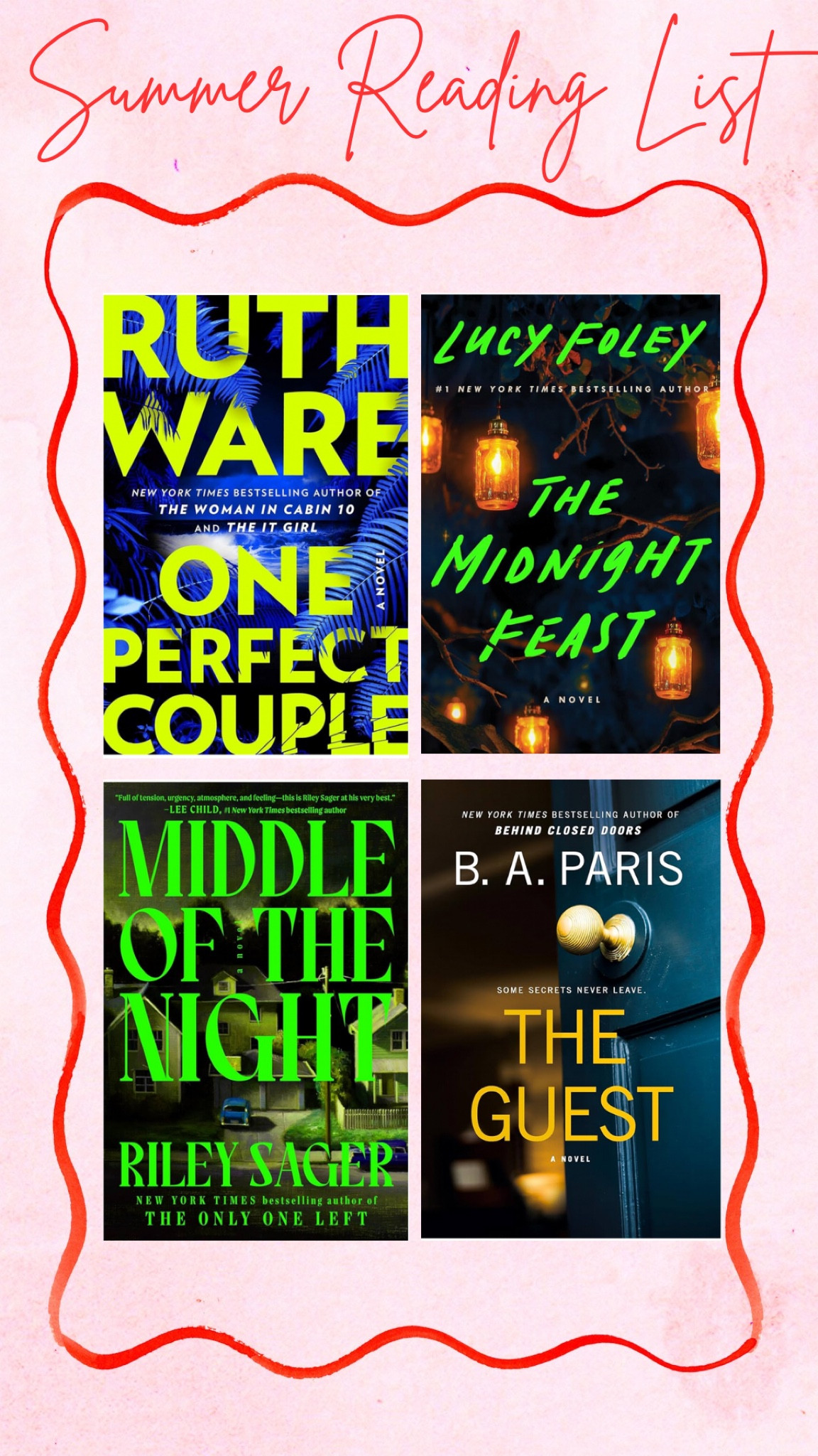 Summer reads 

#LTKFindsUnder50 #LTKGiftGuide #LTKHome