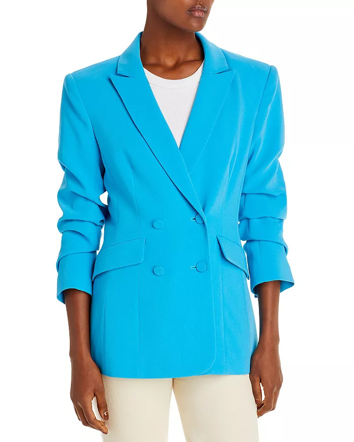 Kris Ruched Sleeve Blazer | Bloomingdale's (US)