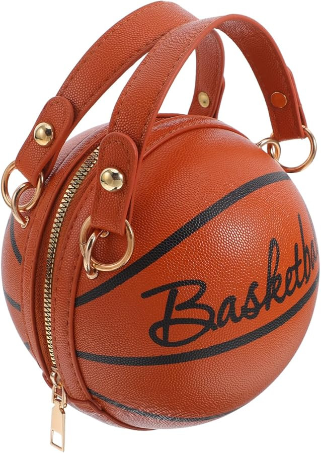 CAXUSD 1pc Basketball Chain Bag Small Tote Ladies Wallet Mini Cute Purses Basketball Clutch Purse... | Amazon (UK)