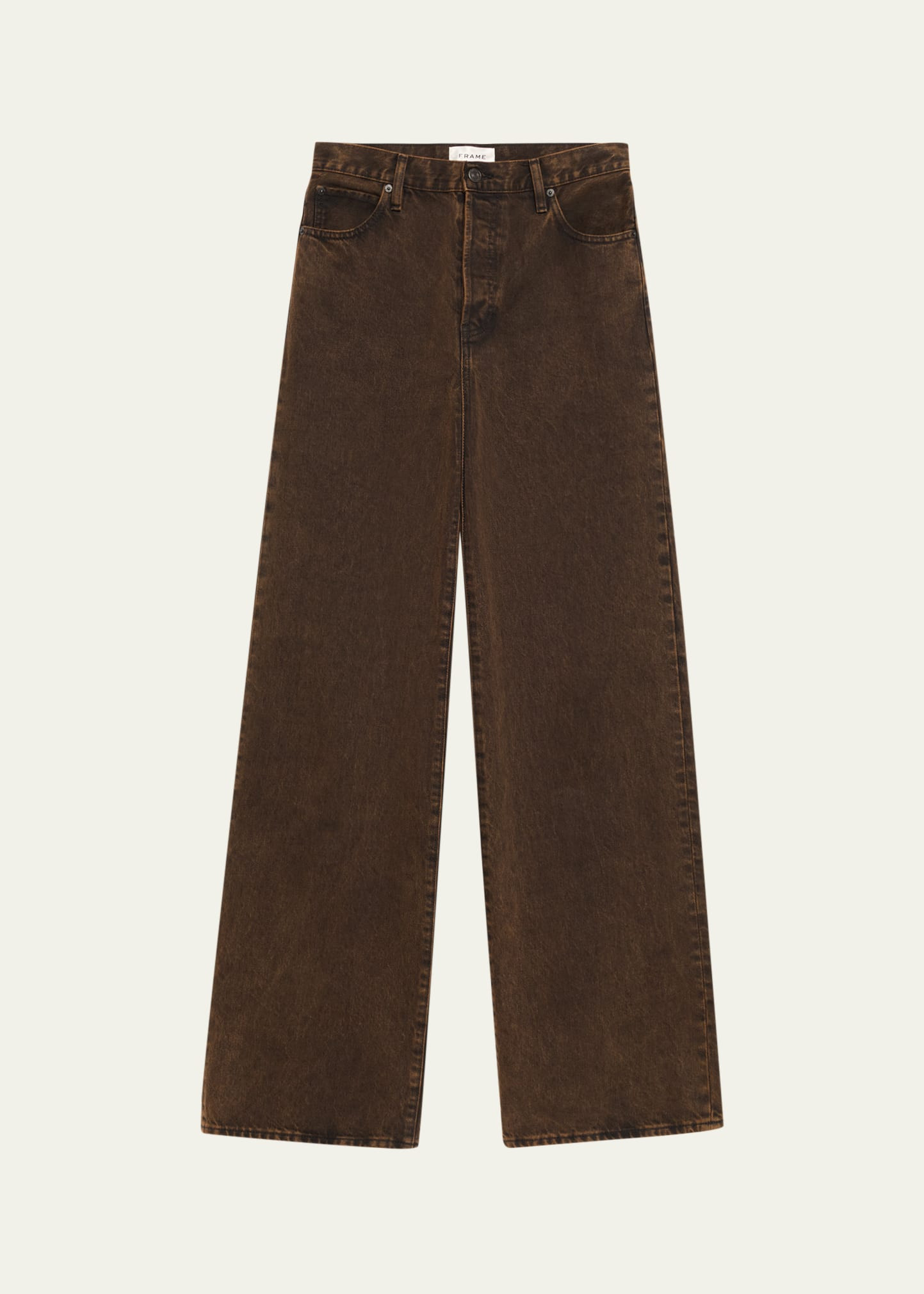 FRAME The Collegiate Wide-Leg Jeans | Bergdorf Goodman