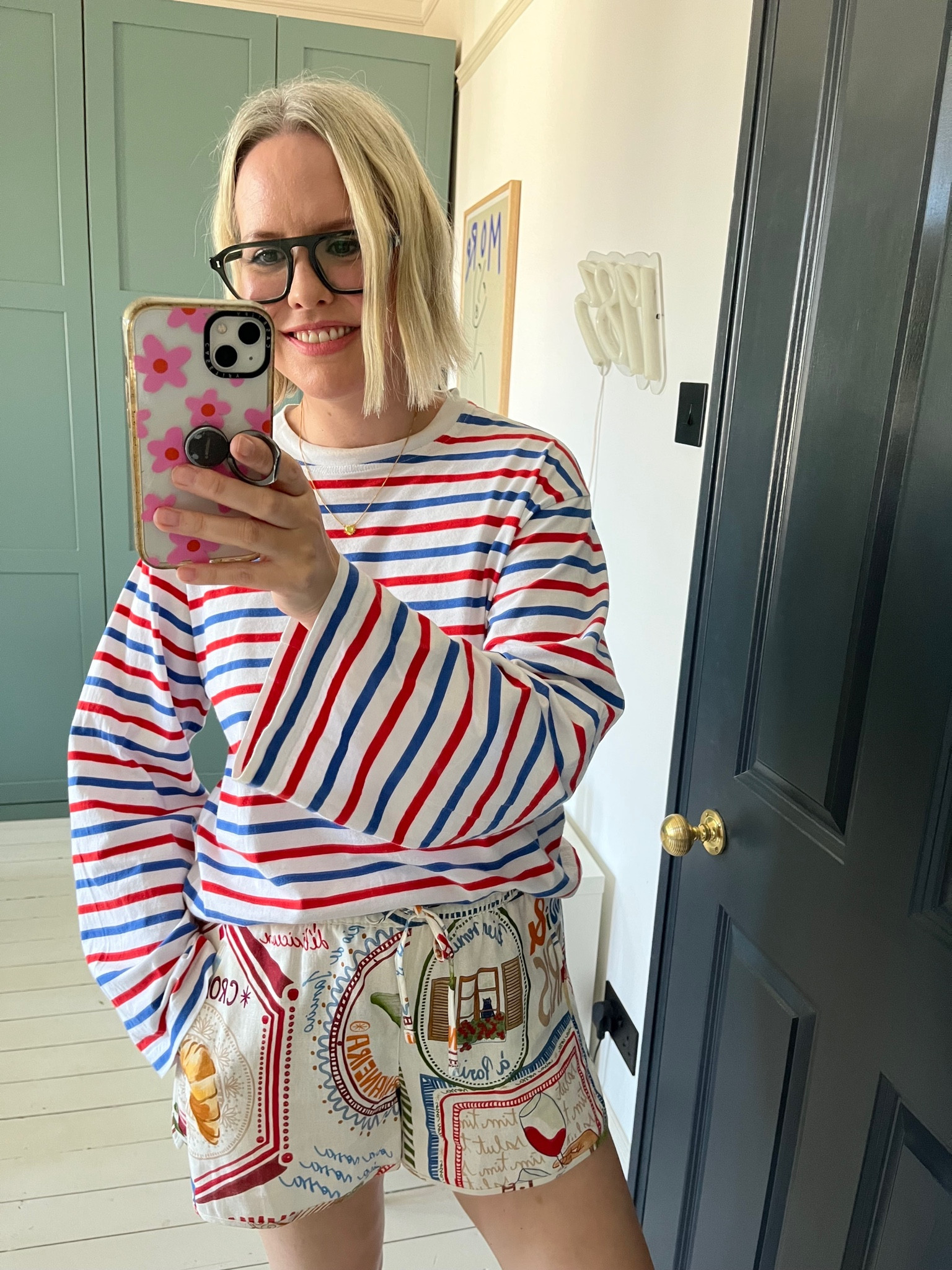 Tropical Shorts, Liberty London, Oversized T-shirt, ARKET, Necklace, Missoma 

#LTKstyletip #LTKSeasonal #LTKeurope