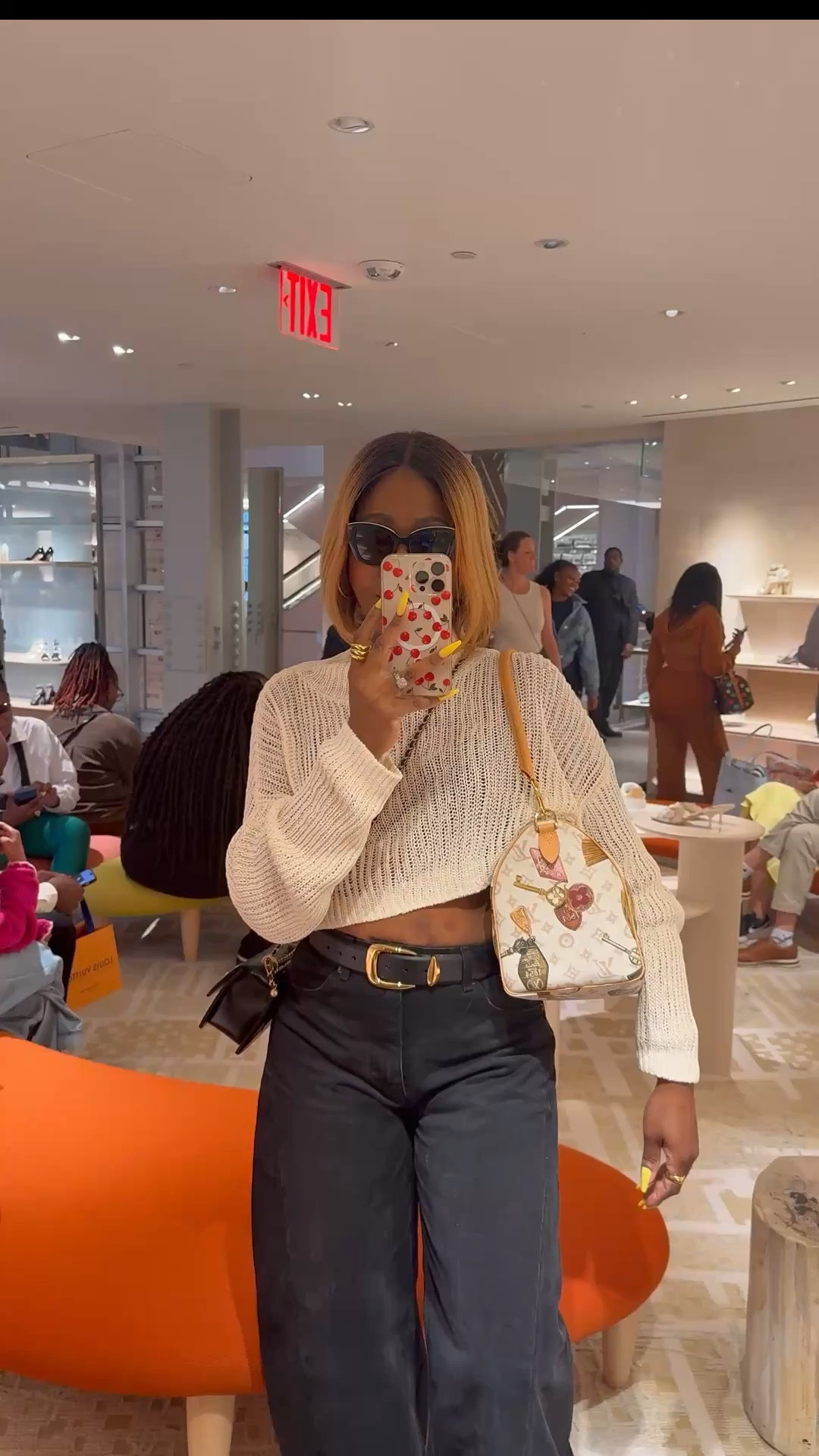 Sadly this bag didn’t come home with me but I added to my birthday and Mother’s Day request for Leo 😎😅 Obsessed and ok still can’t get over how gorgeous it is 

#LTKdayinmylife #LTKMothersDay #LTKSeasonal