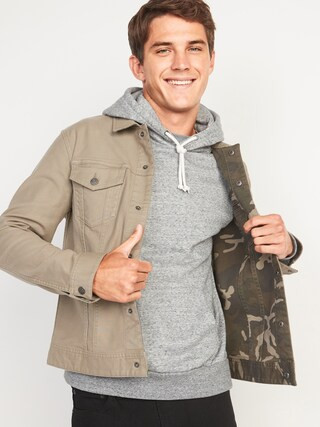 Reversible Jean Jacket for Men | Old Navy (US)