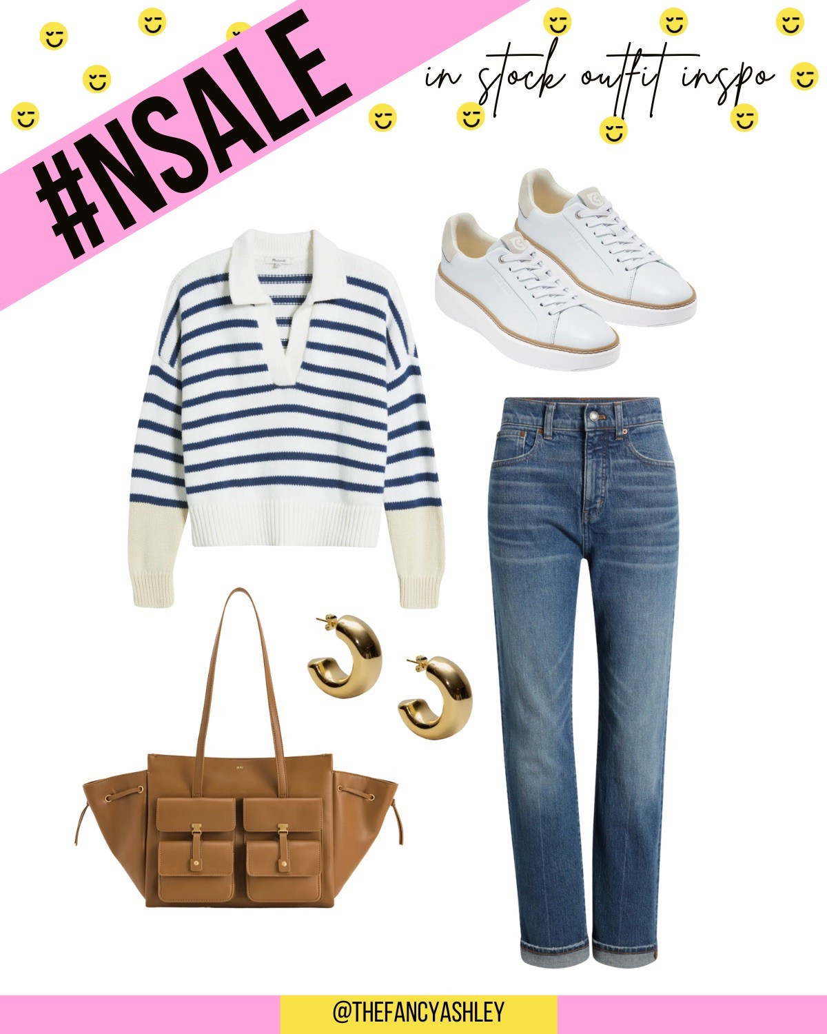 This striped sweater + jeans combo is fall casual perfection—and it’s all IN STOCK. Add cute white sneaks, gold hoops, and the most darling tote for the best everyday outfit. Fab for school drop-offs or coffee runs. Grab it while the Nordstrom Anniversary Sale is still goin’ strong—ends August 3rd! 


#LTKStyleTip #LTKSeasonal #LTKSaleAlert