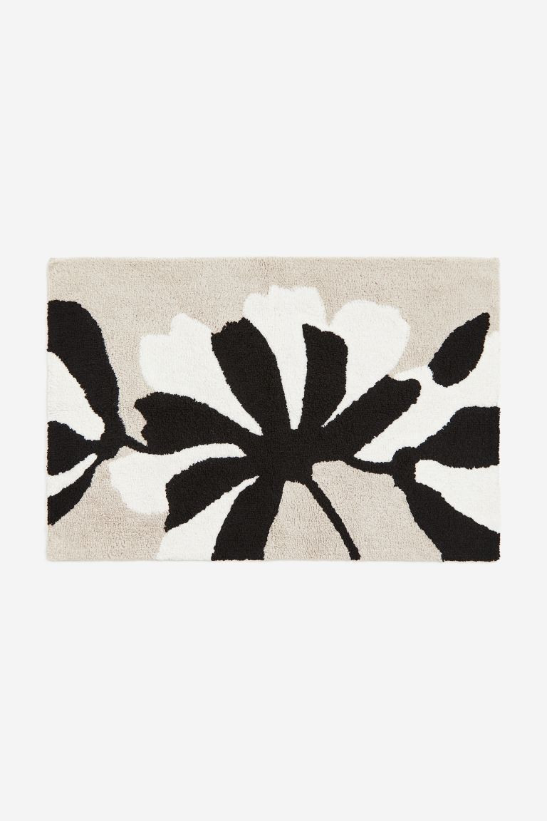 Floral bath mat | H&M (UK, MY, IN, SG, PH, TW, HK)