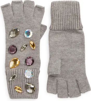 Lele Sadoughi Candy Crystal Fingerless Gloves | Nordstrom | Nordstrom