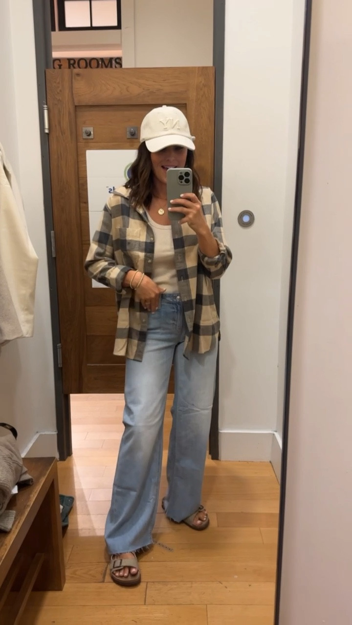 It’s finally flannel
Season and American Eagle always has the best flannels you can pair with cute denim or leggings! Love this plaid it comes in several colors and has an oversized fit. I’m wearing a size small.

#LTKSeasonal #LTKVideo #LTKSaleAlert