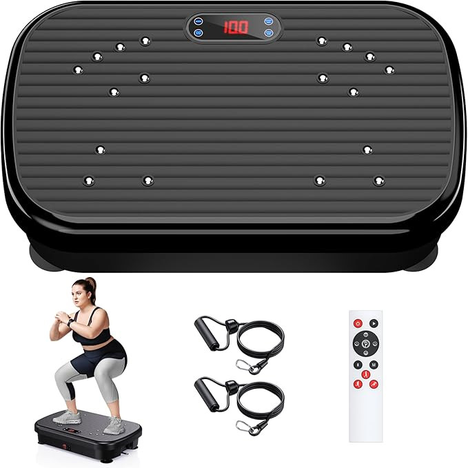 Vibration Plate Exercise Machine Weight Loss, Whole Body Vibration Plate for Lymphatic Drainage, ... | Amazon (US)