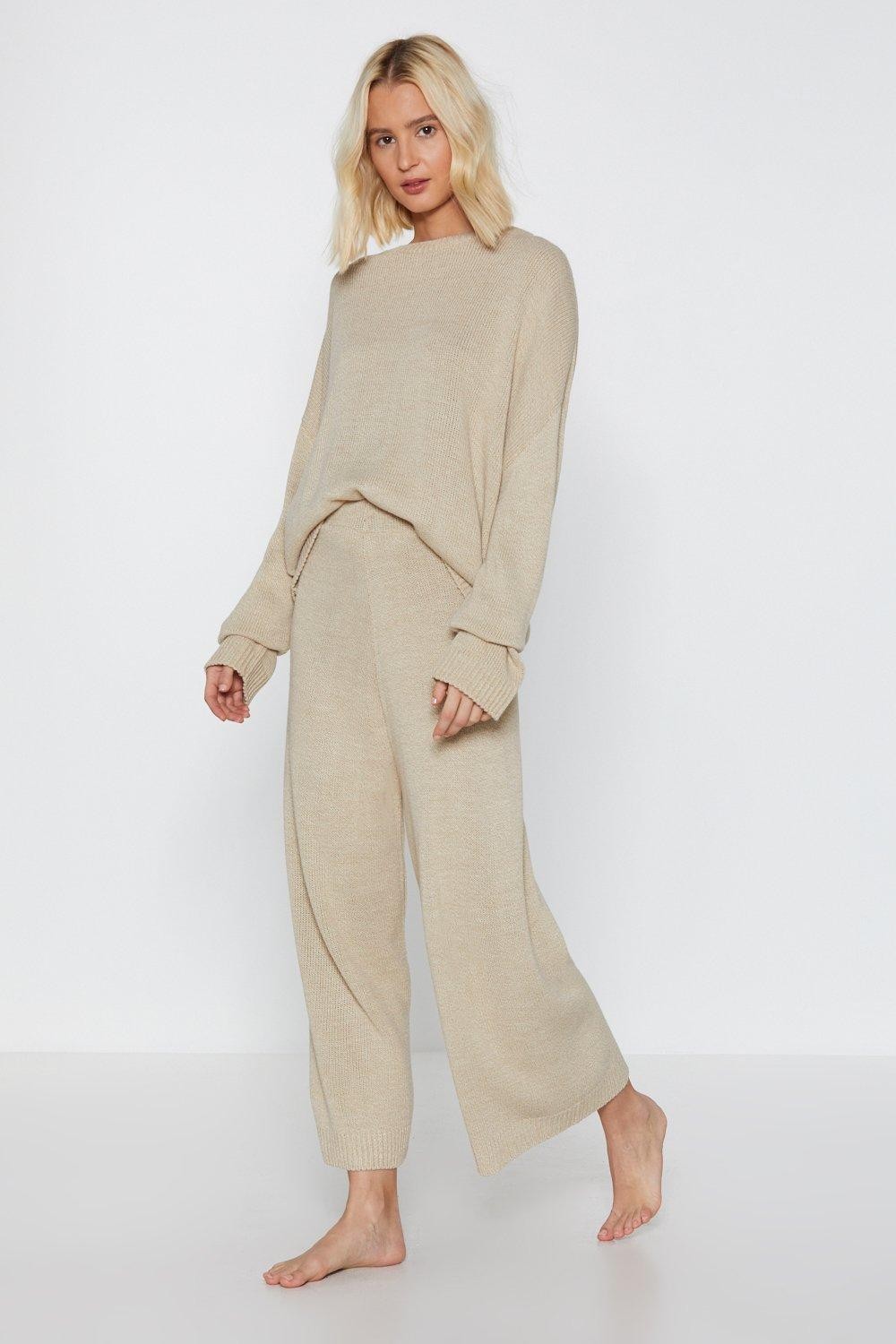 You've Met Your Match Knitted Sweater and Pants | NastyGal (US & CA)