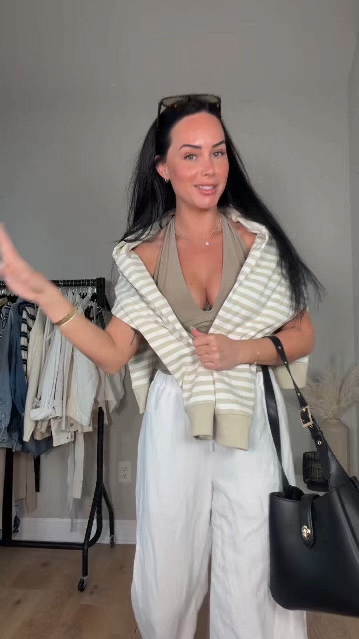 I love outfits like this… nothing overdone but still looks so put together 🤍 I will have this look added to my LTK in the outfit inspo section ✨

My sizing 5’7, 145lbs, 32dd
I’m wearing size smalls 

#LTKgrwm #LTKSaleAlert #LTKootd