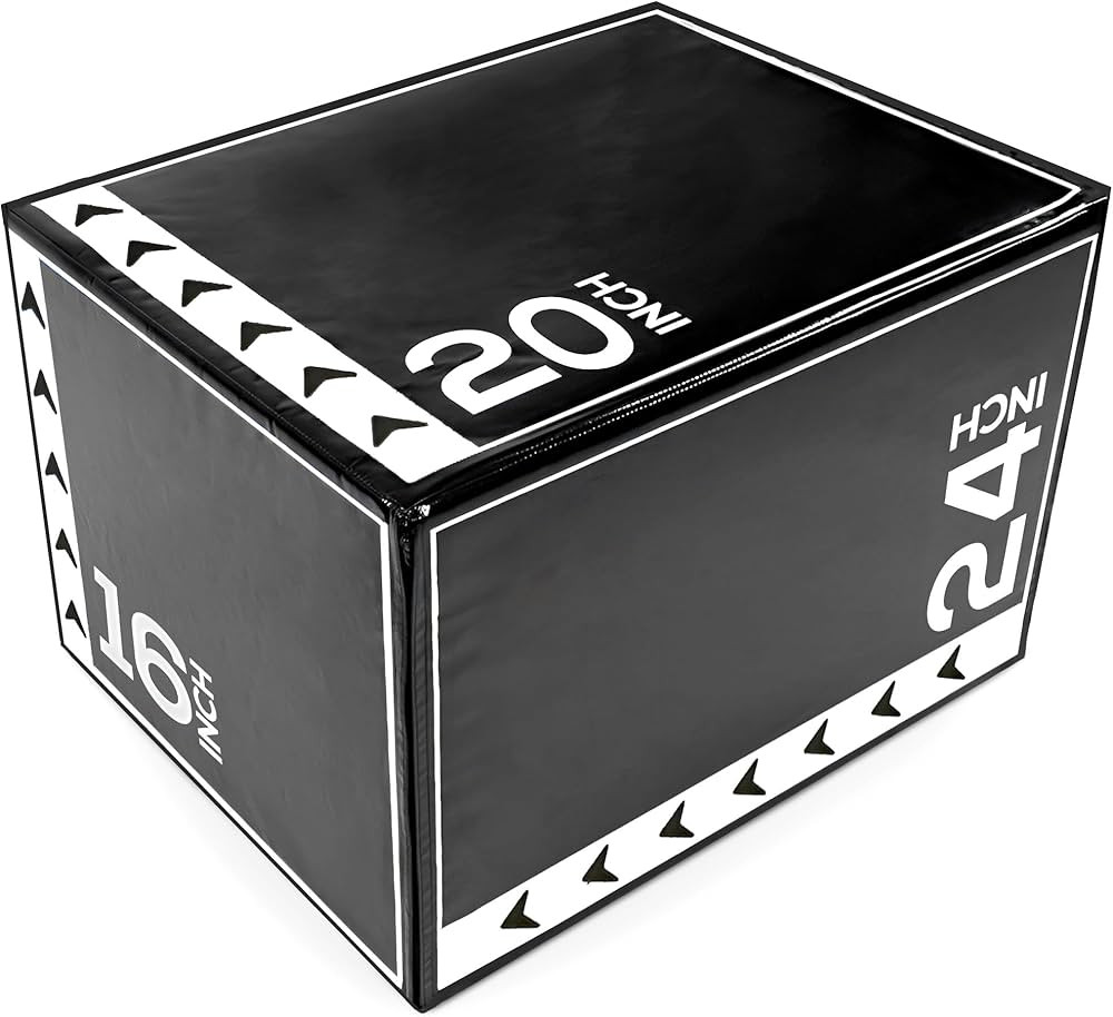 BalanceFrom Foam Plyo Jumping Exercise Box for Home Gym, Multiple Size and Color Options - for Pl... | Amazon (US)