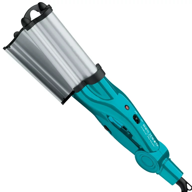 Bed Head Tourmaline + Ceramic Deep Hair Waver, Turquoise - Walmart.com | Walmart (US)