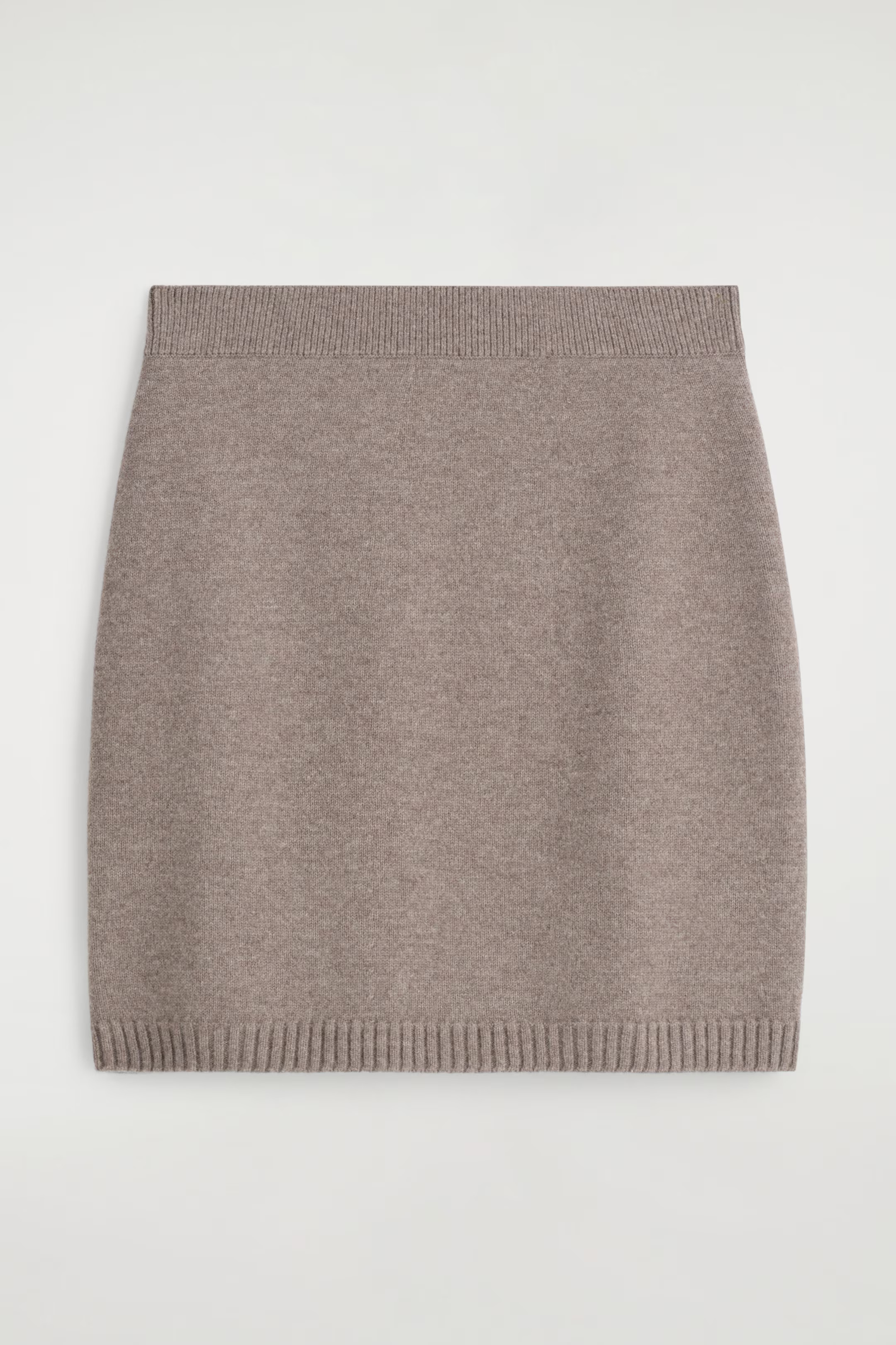 MERINO WOOL MINI SKIRT - MOLE | COS | COS UK