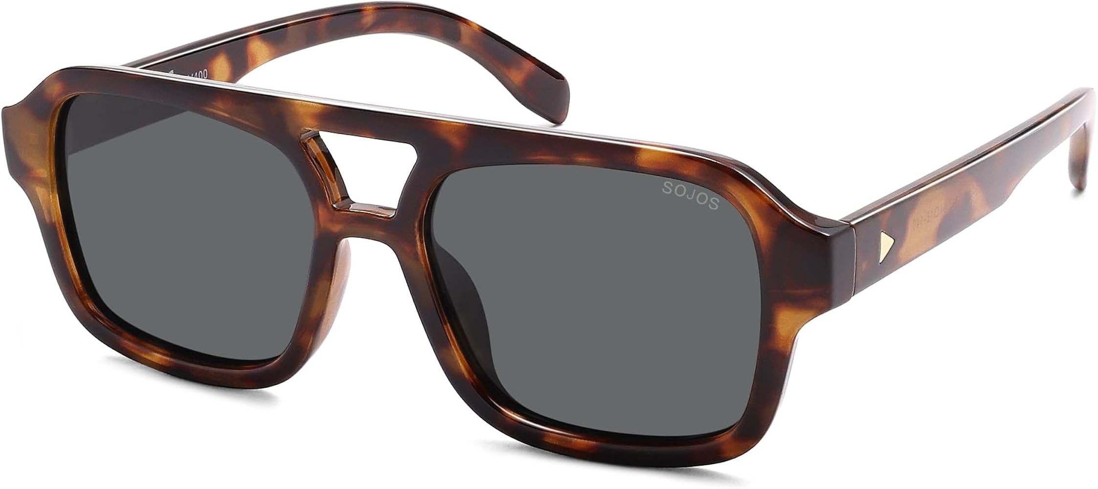SOJOS Retro Aviator Sunglasses for Womens Mens Polarized Trendy Square Designer Inspired Shades 8... | Amazon (US)