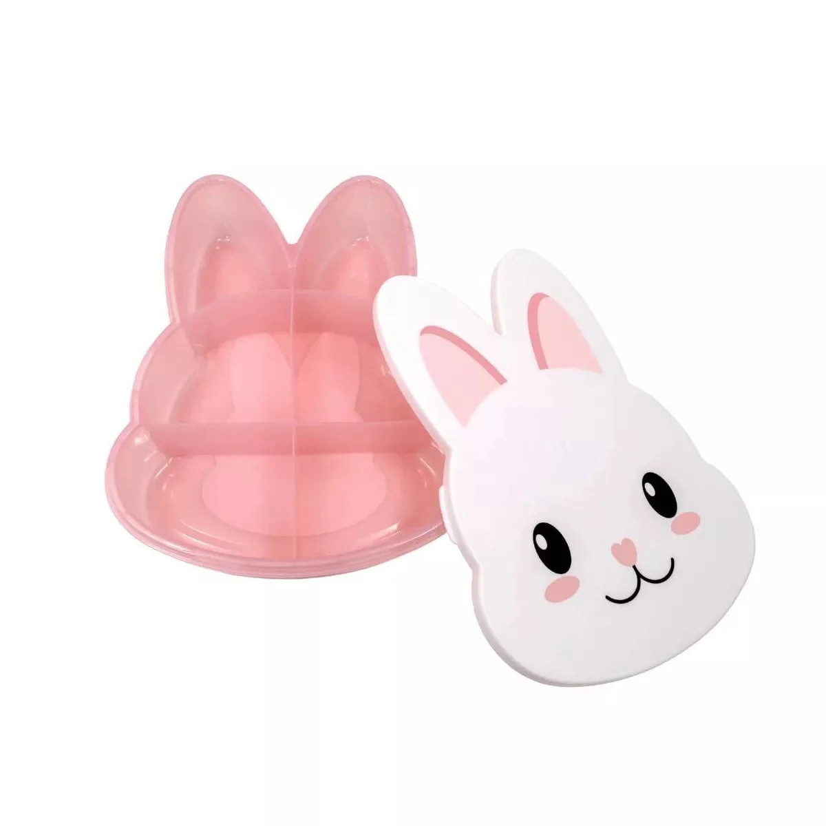 Cook With Color Bunny Snack Box Food Storage Container Pink | Walmart (US)