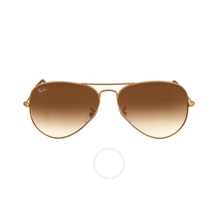 Ray Ban Aviator 58mm Light Brown Gradient Sunglasses RB3025 001/51 58-14 | Jomashop.com & JomaDeals.com