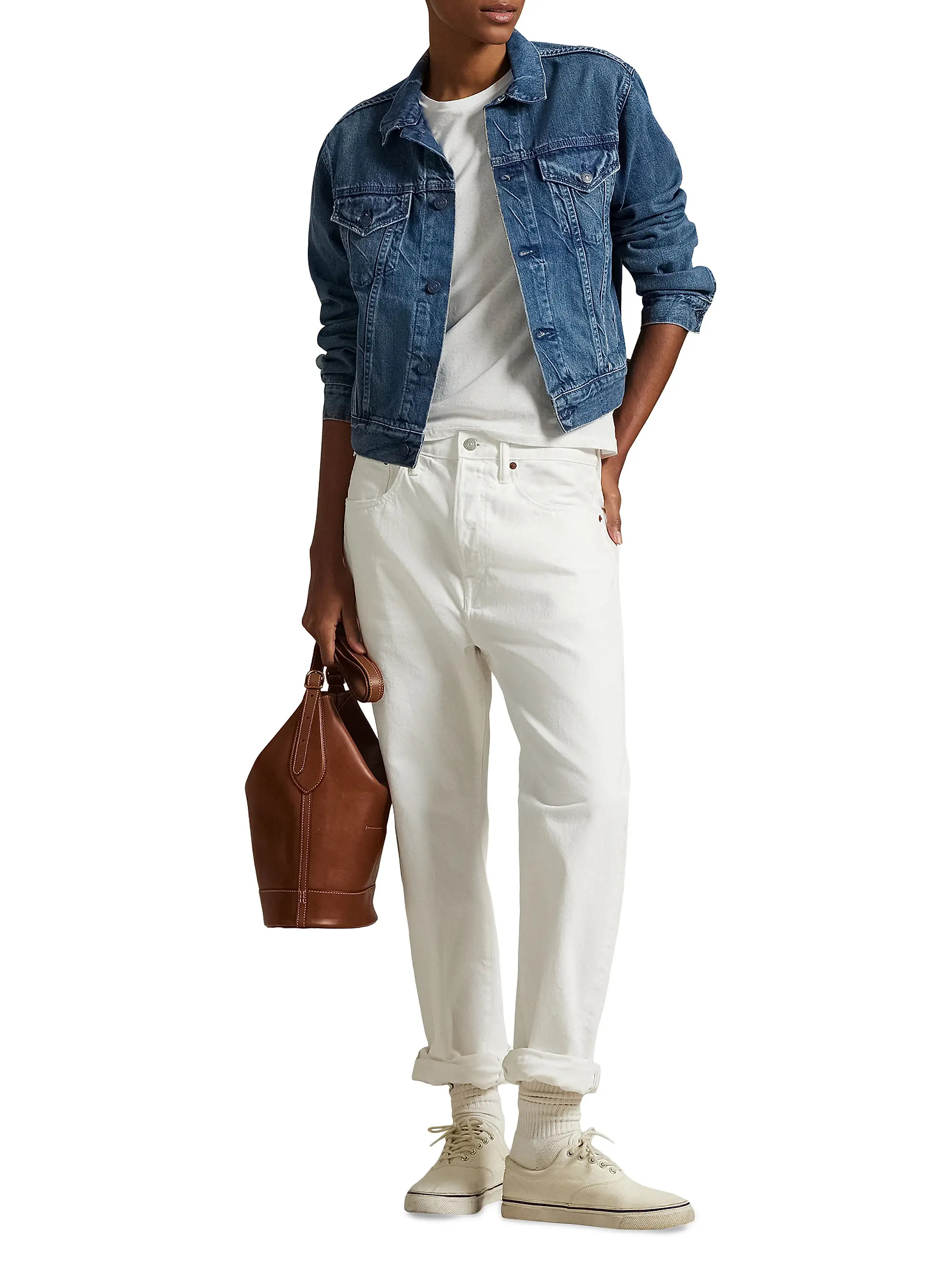 Polo Ralph Lauren Relaxed Fit Denim Jacket | Saks Fifth Avenue | Saks Fifth Avenue