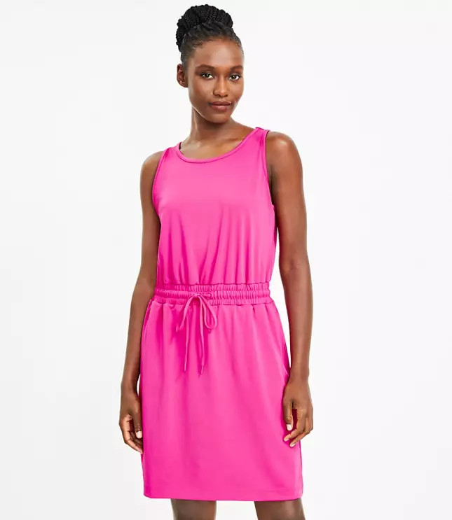 Lou & Grey Luvstretch Pocket Tank Dress | LOFT