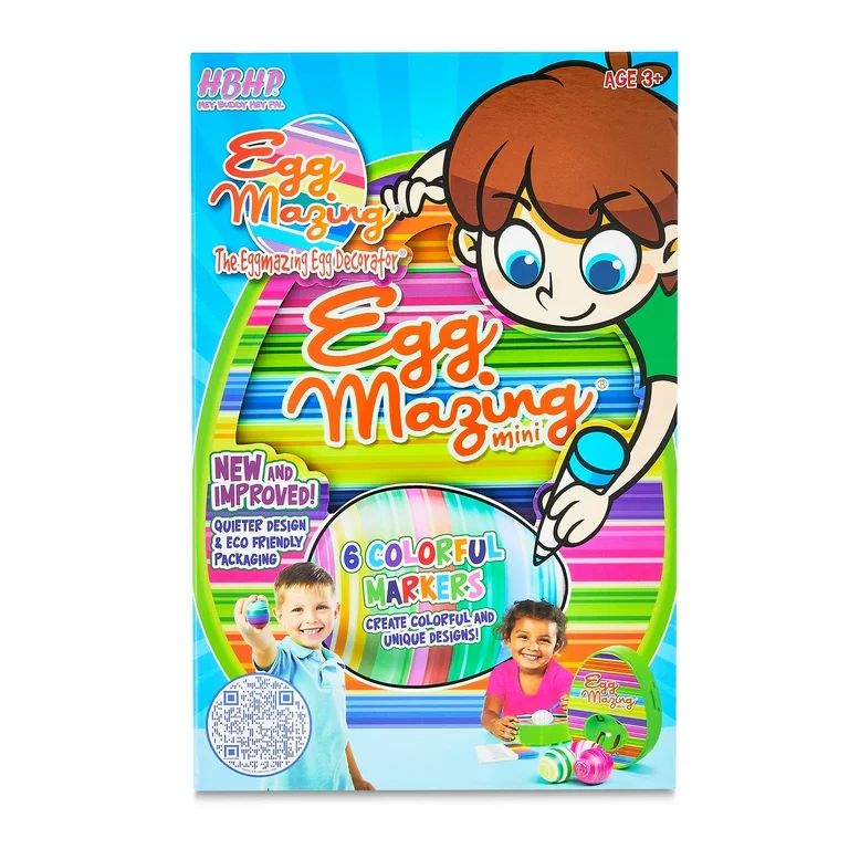 The Mini Eggmazing Easter Egg Decorating Craft Kit, for Unisex Child Ages 3+, Green | Walmart (US)