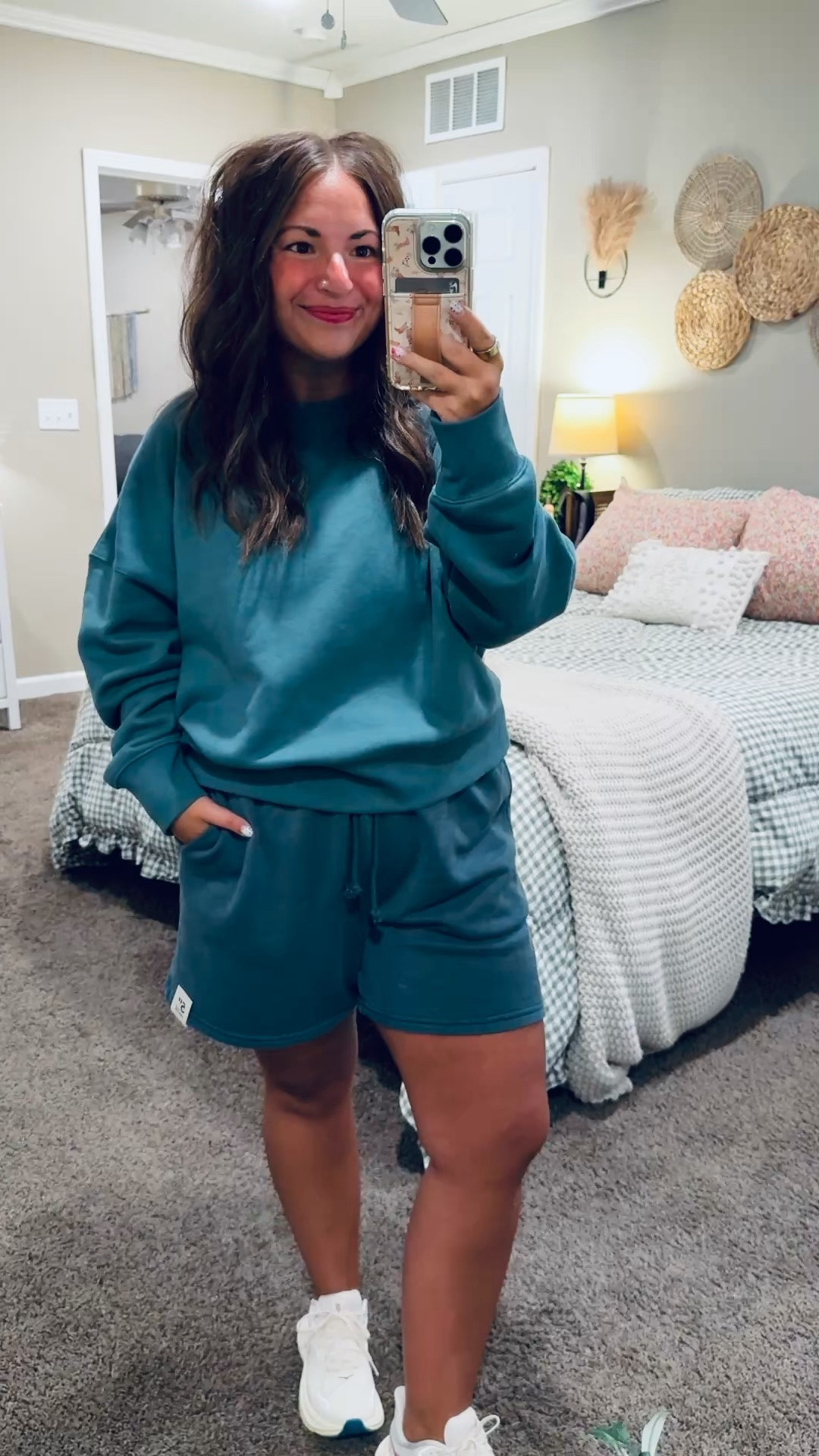 Cozy season is calling! 🍂 These Walmart fleece separates are comfy, affordable, and perfect for transitioning into fall—wear them together or style each piece with your favorite basics!


hokas: fit big // wearing a 4
shorts: fit WAY oversized // wearing a large
crewneck: fits true to size // wearing a large 

 #LTKootd #LTKMidsize