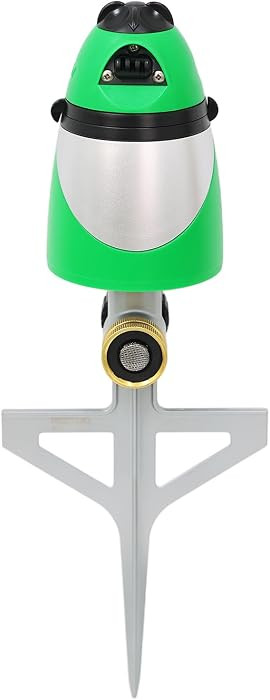 RESTMO Unique Design 2-Pattern Pulsating Sprinkler with Zinc Alloy Spike Base, Heavy Duty Lawn Sp... | Amazon (US)