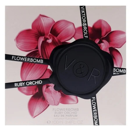 Viktor & Rolf Flowerbomb Ruby Orchid , 3.4 oz EDP Spray | Walmart (US)