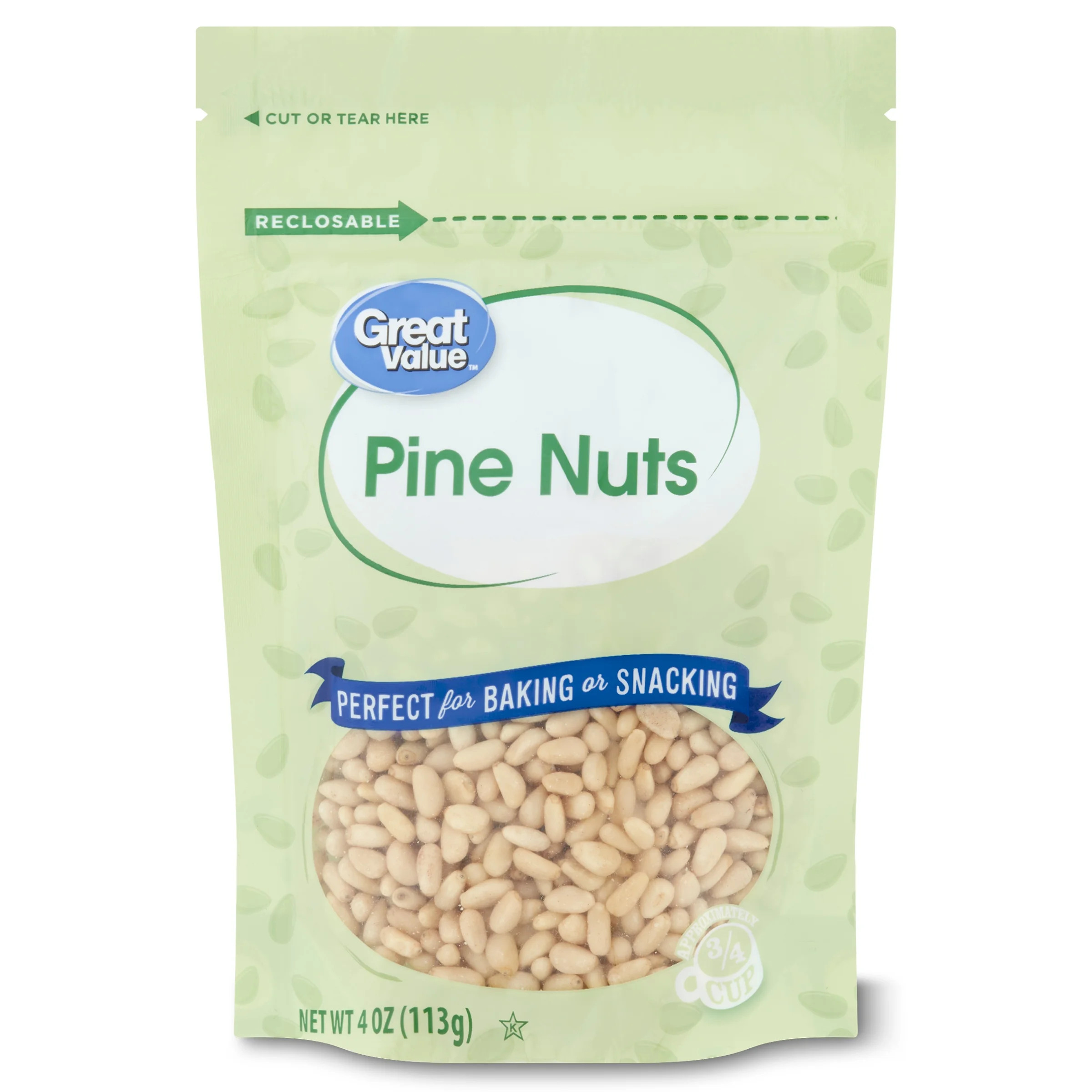 Great Value Pine Nuts, 4 oz | Walmart (US)