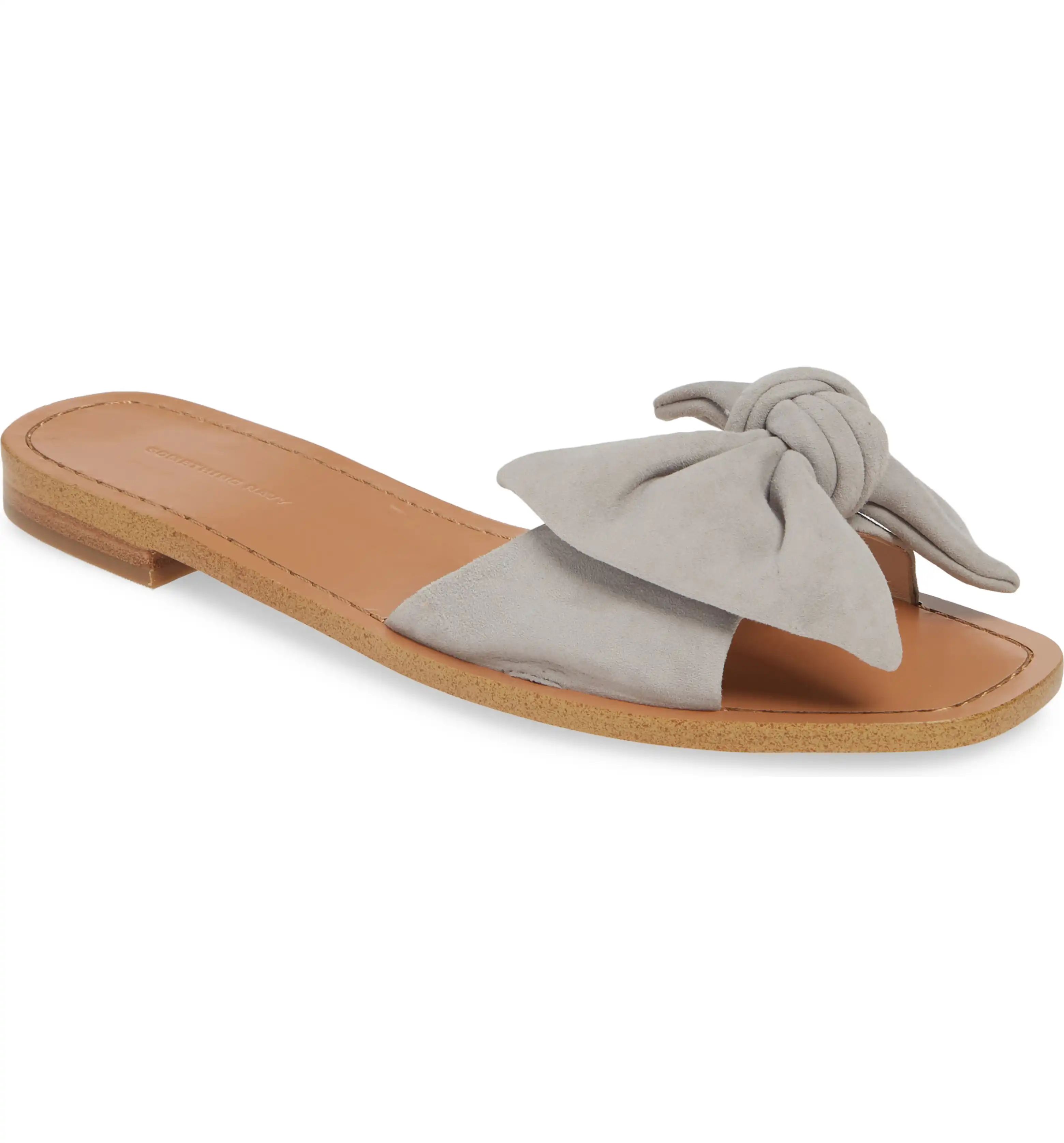 Cici Bow Flat Slide Sandal | Nordstrom