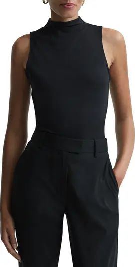 Bianca Ruched Funnel Neck Sleeveless Top | Nordstrom