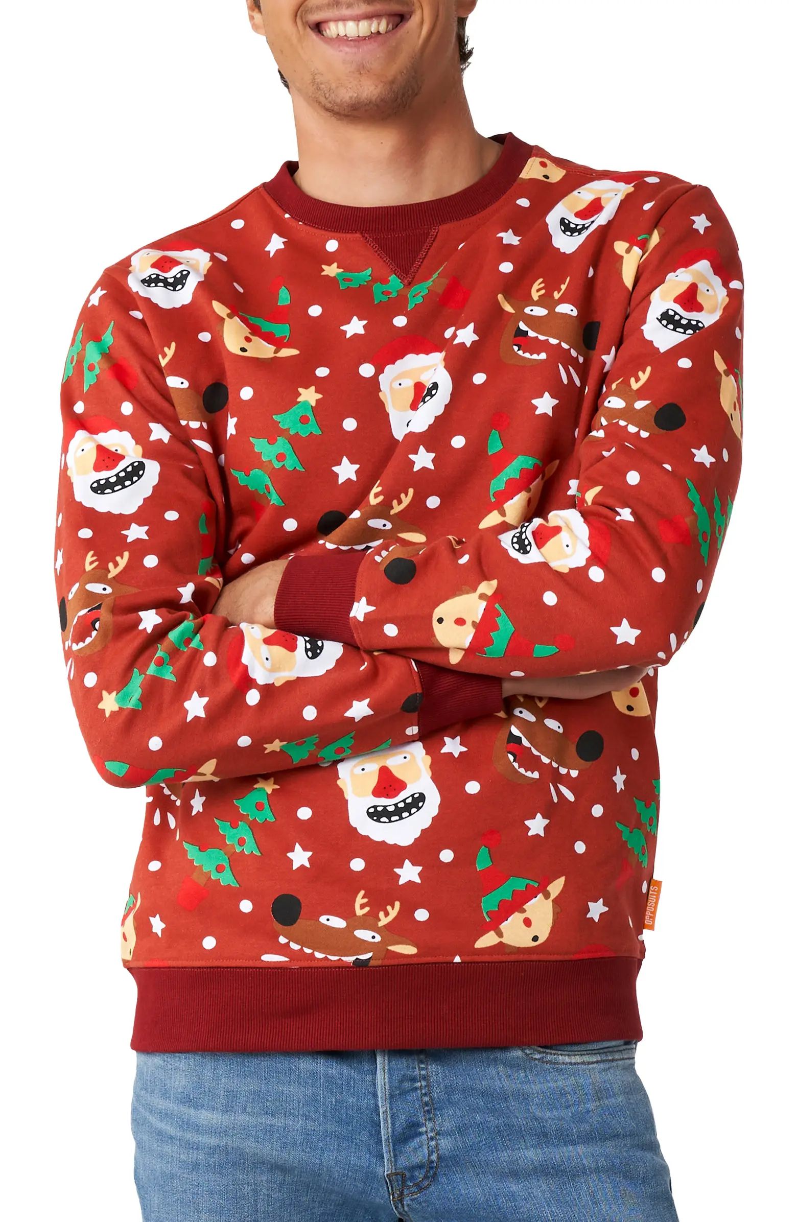 OppoSuits Jolly Crewneck Christmas Sweatshirt | Nordstrom | Nordstrom