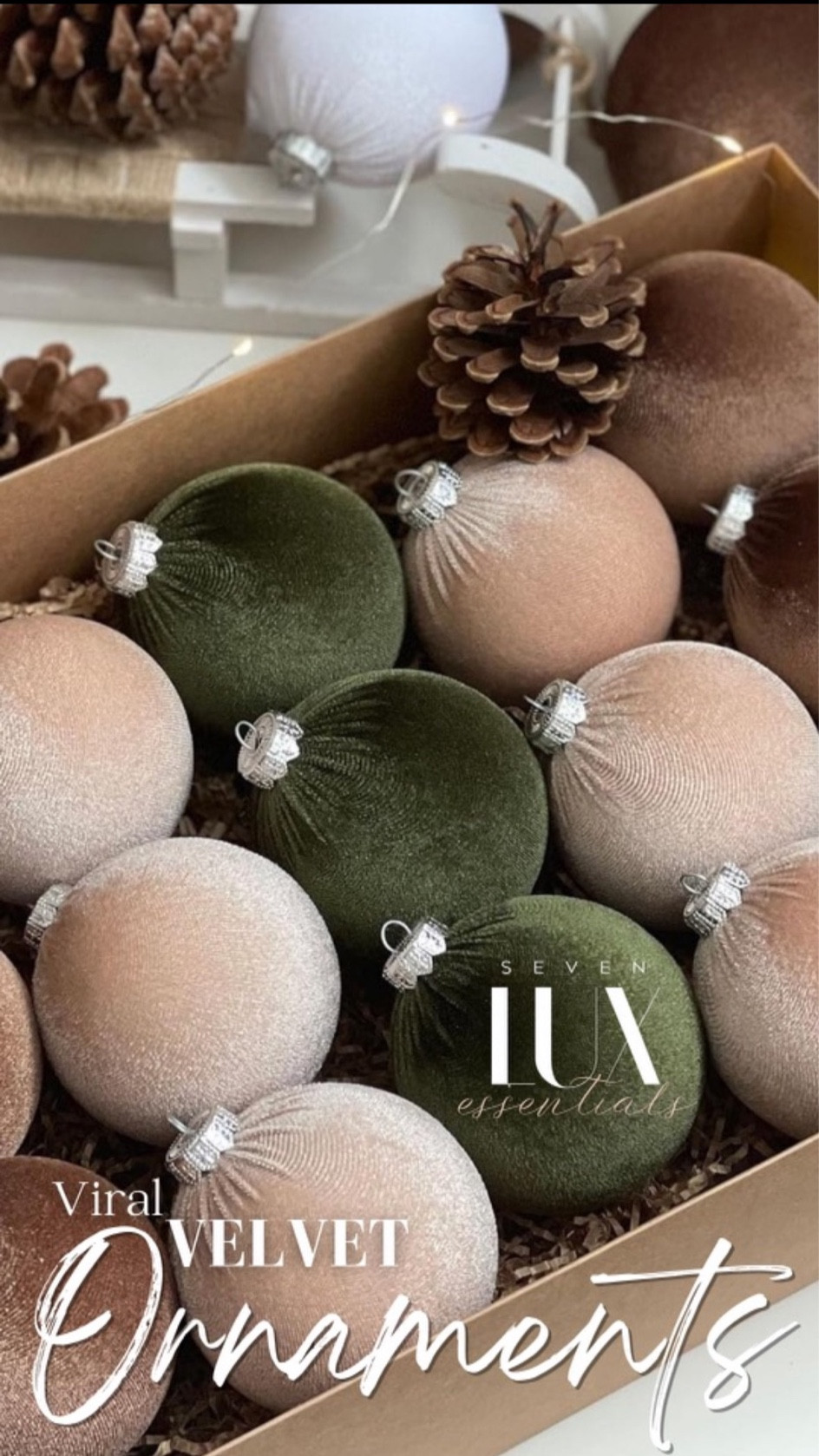 Dreamy velvet elegance in every detail! This viral velvet ornament is stealing the show. ✨ #VelvetMagic #OrnamentEnvy #ViralDecor #VelvetElegance #HolidayMagic

#LTKHoliday #LTKhome #LTKfamily