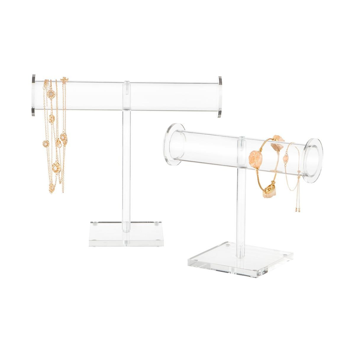 Short Acrylic Bracelet Stand Clear | The Container Store