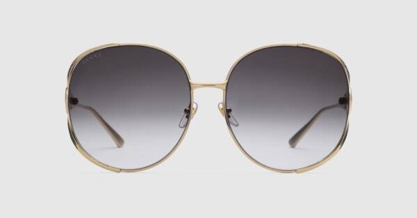 Round-frame metal sunglasses | Gucci (US)