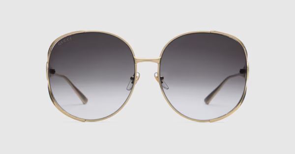 Round-frame metal sunglasses | Gucci (US)