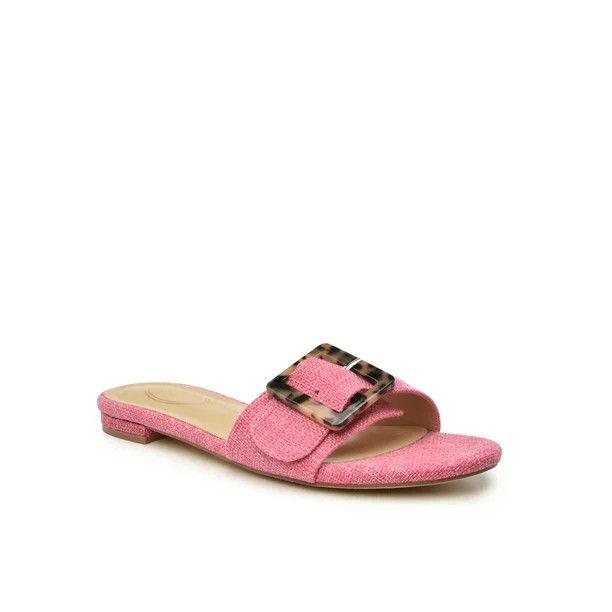 Scoop Women's Buckle Slide Sandal | Walmart (US)
