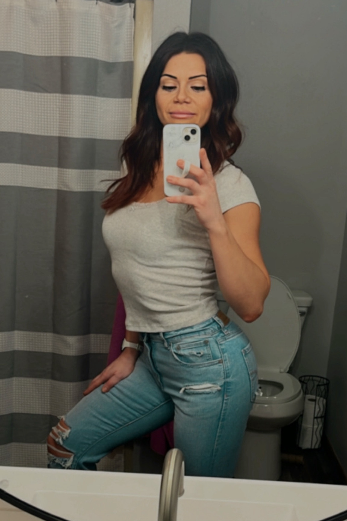 THE BEST JEANS FOR FIT GIRLS

#LTKsalealert #LTKfindsunder100 #LTKfitness