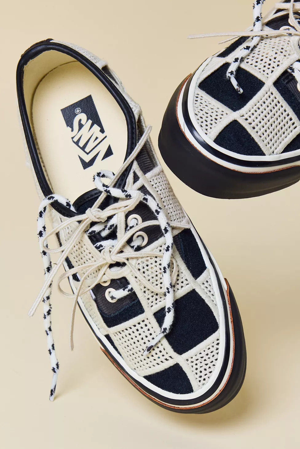 Vans Women's LX Authentic 44 Checkered Sneaker | Urban Outfitters (US and RoW)