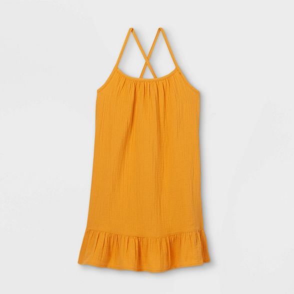 Girls' Flounce Strappy Cover Up - Cat & Jack™ | Target