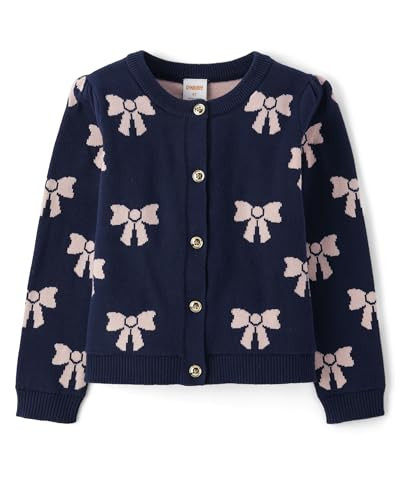 Gymboree,and Toddler Long Sleeve Cardigan Button Up Sweater,Tidal Bows,2T | Amazon (US)