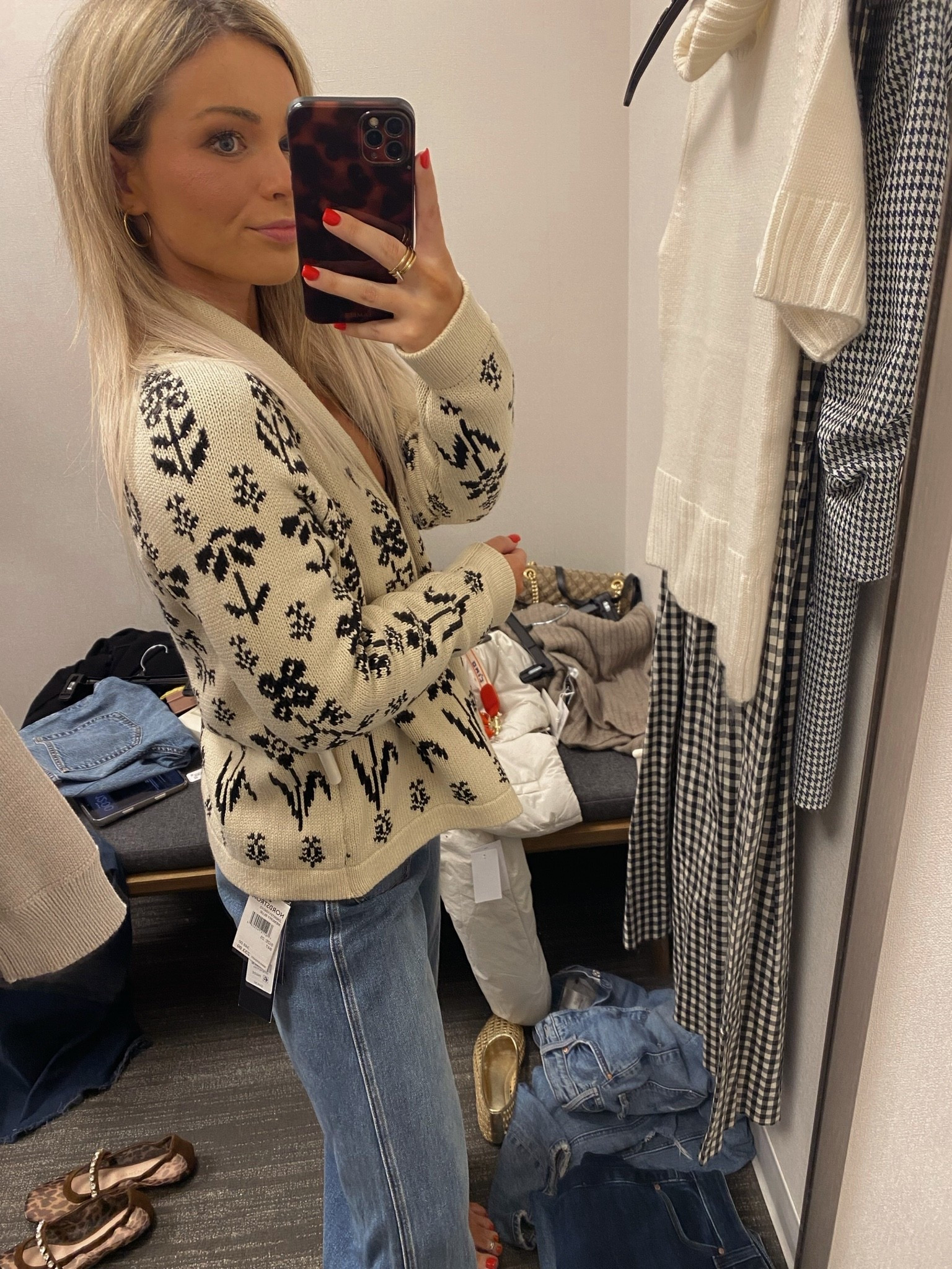 Cardigan: 0
Jeans: 24

N Sale, Nordstrom Anniversary Sale, Early Access, Fall Fashion, The Great., Veronica Beard

#LTKSaleAlert