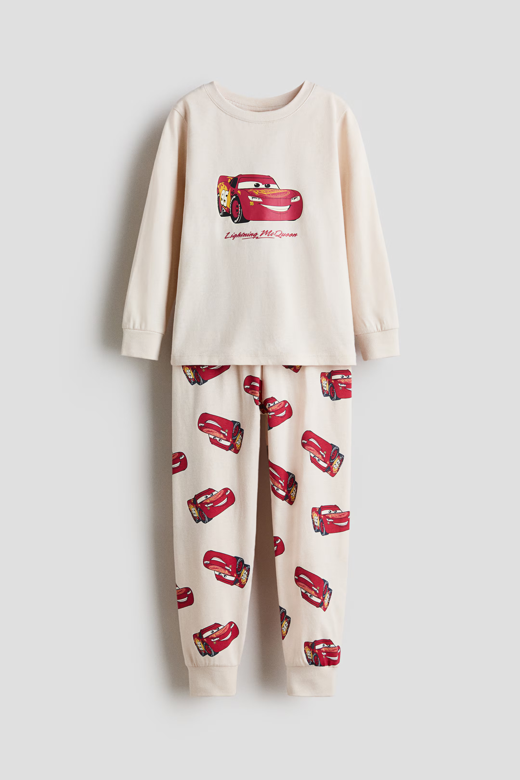Printed cotton jersey pyjamas | H&M (UK, MY, IN, SG, PH, TW, HK)