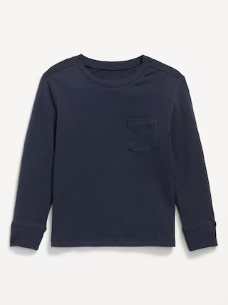 Long-Sleeve Pocket T-Shirt for Toddler Boys | Old Navy (US)
