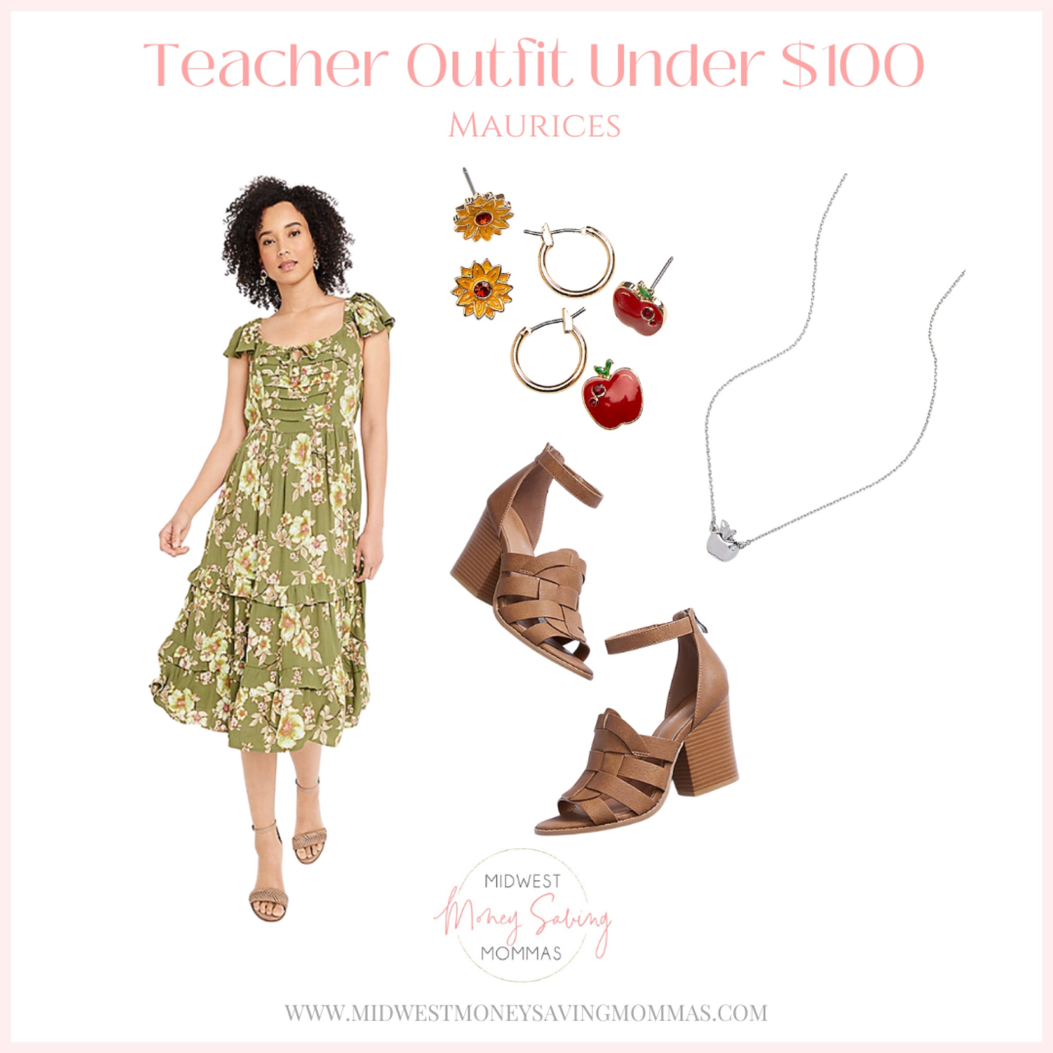 Teacher Outfit Under $100

Floral dress  midi dress  workwear  work outfit  heels  jewelry  Old Navy 

#LTKBacktoSchool #LTKunder100 #LTKworkwear
