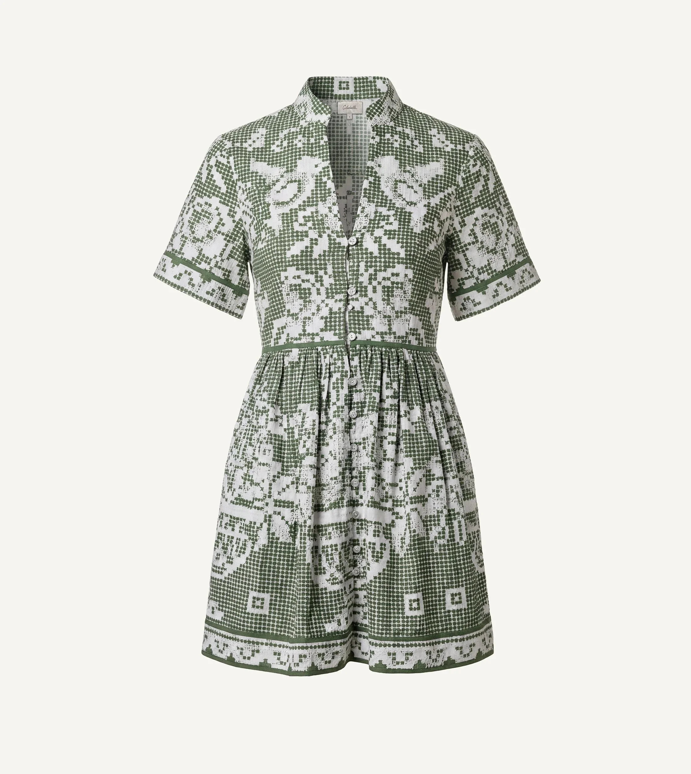 Starling Mini Dress | Verdant Flight | Cleobella