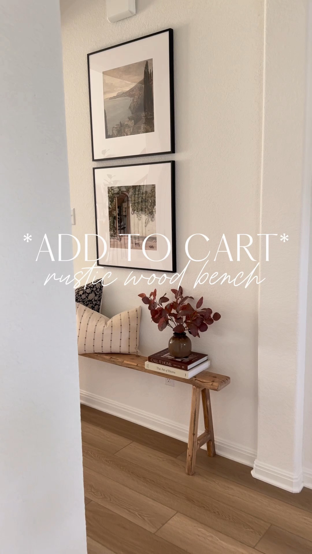 One of my favorite views 🏠🤎 this skinny bench is one of my top requested links!

Sharing all the details 👏🏼 I also linked a few additional solid wood benches at all price points.

Entryway design, hallway decor, skinny bench, gallery wall, etsy finds